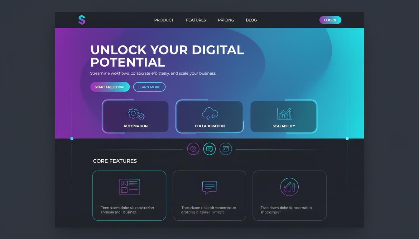CallLoom landing page project preview