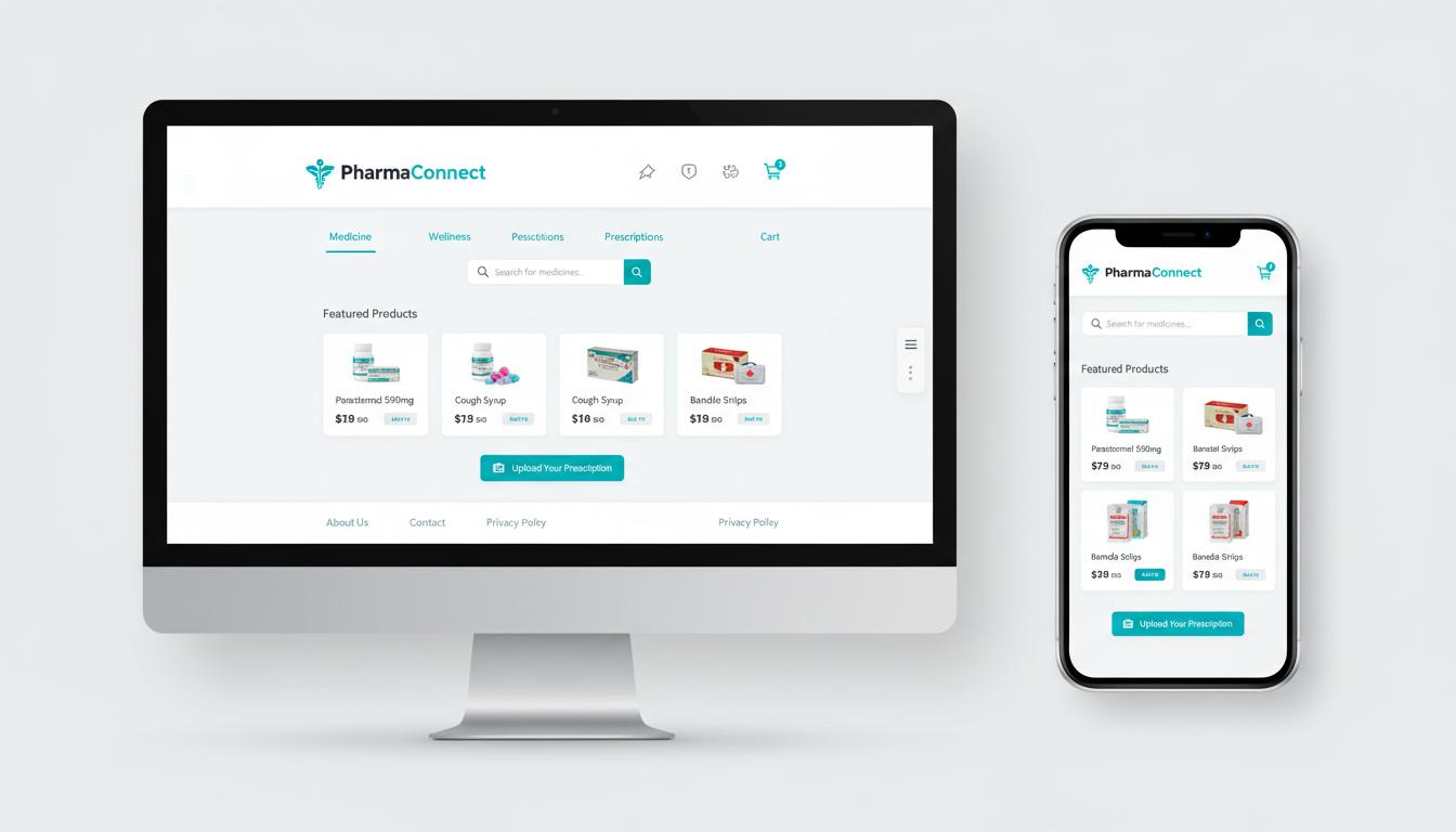 Phamanovix pharmacy management project preview